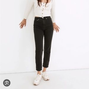 Madewell classic straight jeans